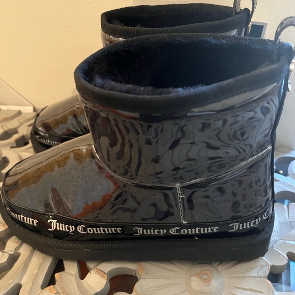 New Juicy Couture Women's Klash Faux Fur Lined Winter Boots sz 7 - Picture 2 of 5